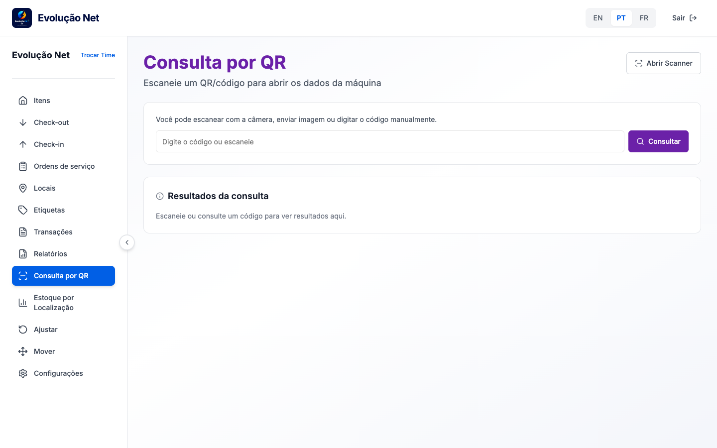 Consulta por QR